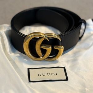 Gucci Double G Buckle Belt